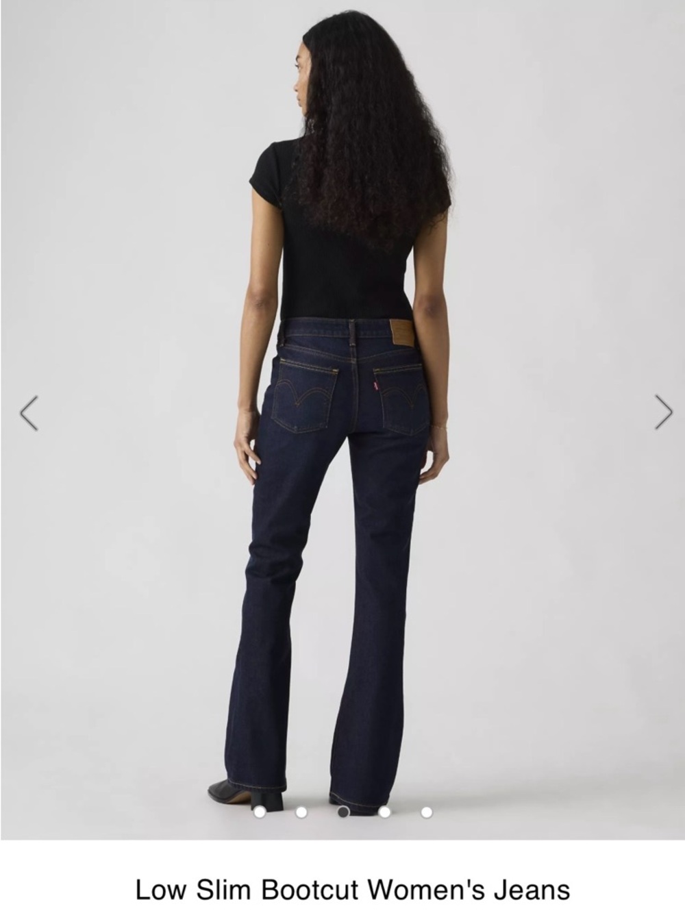 Levi's Women's Bootcut Jeans in Deep Indigo